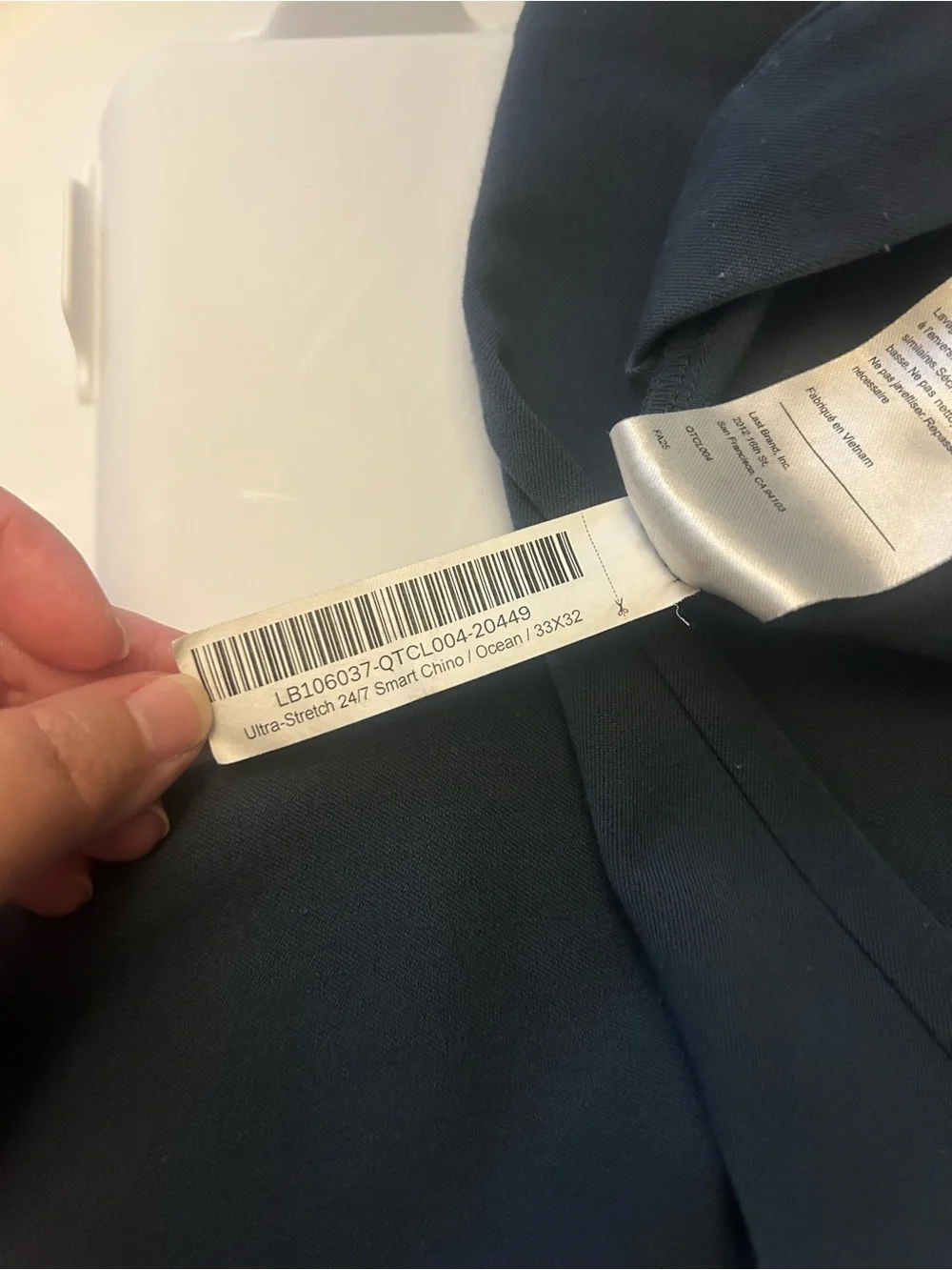 Quince tailored chinos
